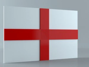 9 flags collection 3D Model