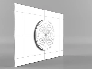 9 flags collection 3D Model