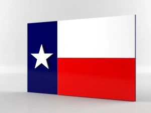 9 flags collection 3D Model
