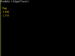 9 flags collection 3Dモデル