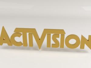 activision 3d company logo low-poly 3D मॉडल