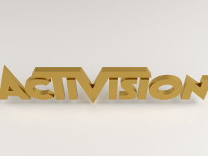activision 3d company logo low-poly 3D मॉडल
