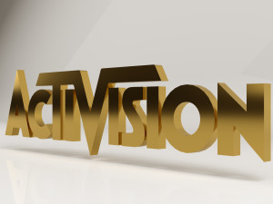 activision 3d company logo low-poly 3D मॉडल
