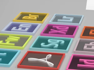 adobe icon or logo pack 2 3D Model