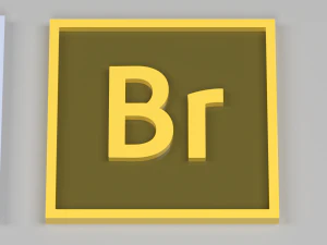 adobe icon or logo pack 2 3D Model