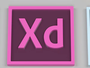 adobe icon or logo pack 2 3D Model