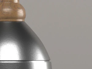 sino de metal Modelo 3D