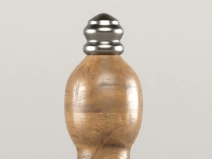 sino de metal Modelo 3D