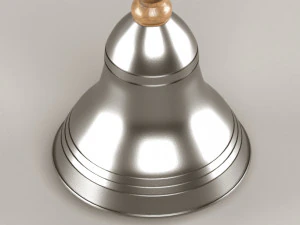 sino de metal Modelo 3D