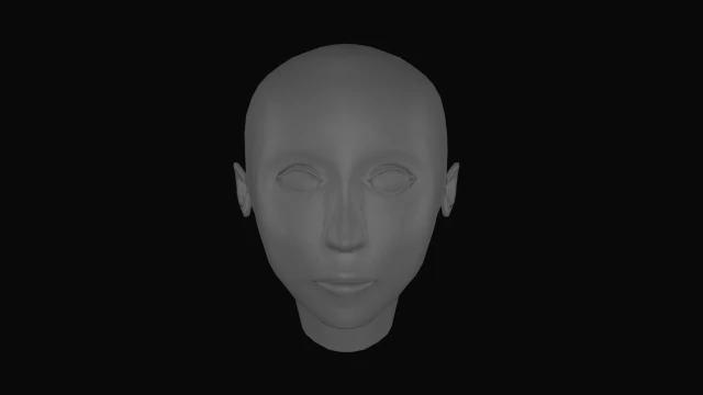 human head 3D Model .c4d .max .obj .3ds .fbx .stl .blend 