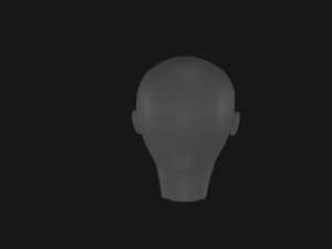 human head Model 3D