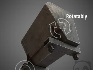 stell dumpster 3D Model