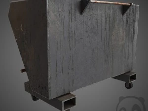 stell dumpster 3D Model