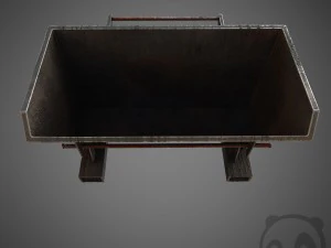 stell dumpster 3D Model