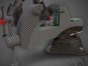 metal gripe 3D Model