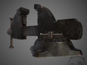 metal gripe Modèle 3D