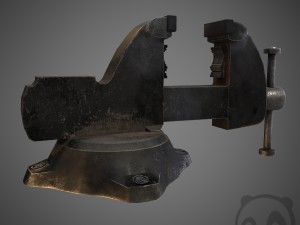 metal gripe Modèle 3D