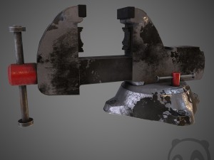 metal gripe Modèle 3D