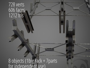 rack 3Dモデル