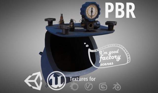 vacuum infusion machine 3D 모델 .c4d .max .obj .3ds .fbx .stl .blend 