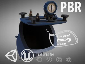 вакуумная инфузионная машина 3D Модель