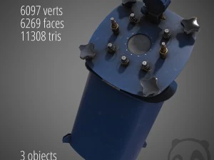 vacuum infusion machine 3D Model