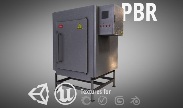 furnace 3D-Modell .c4d .max .obj .3ds .fbx .stl .blend 