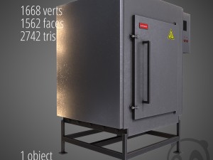 furnace 3D-Modell