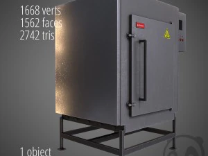 furnace 3D Model