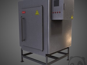 furnace 3D-Modell