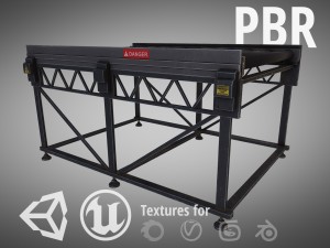 conveyor 3D Model