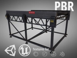 конвейер 3D Модель