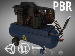 компрессор 3D Модель