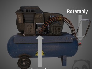 compressor 3D Model