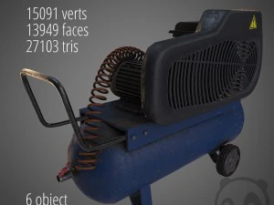 compressor 3D Model