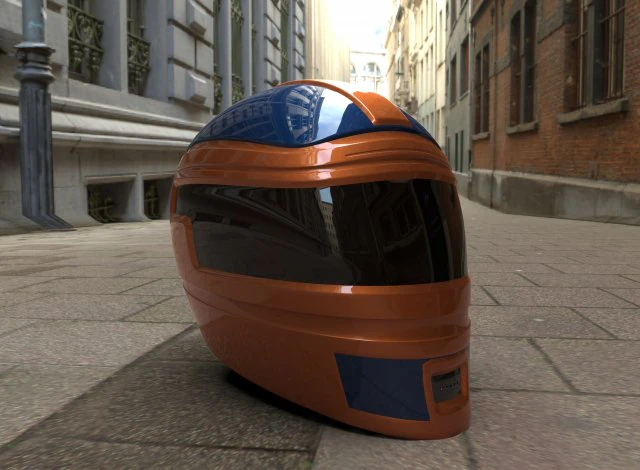 helmet racing type 3D Model .c4d .max .obj .3ds .fbx .stl .blend 