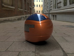 helmet racing type Modello 3D