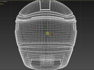 helmet racing type Modello 3D