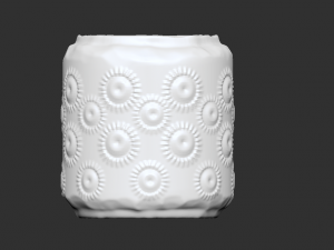 stylized brass 3D Model