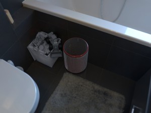 waste basket trash Modelo 3D