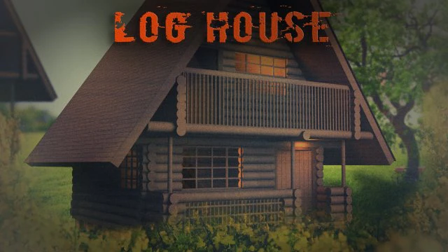log house 3D Model .c4d .max .obj .3ds .fbx .stl .blend