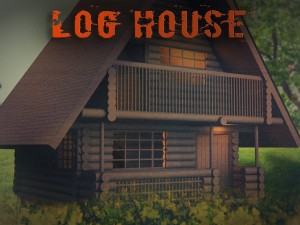 log house 3D Model
