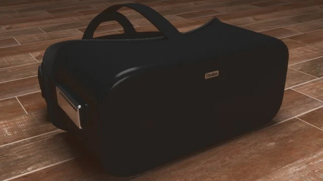 vr glass oculus rift type 3D Model .c4d .max .obj .3ds .fbx .stl .blend