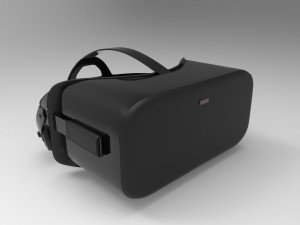 vr glass oculus rift type 3D 모델