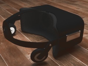 vr glass oculus rift type 3D 모델