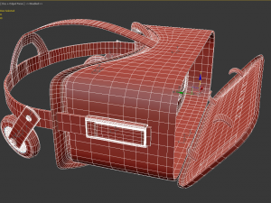vr glass oculus rift type 3D 모델
