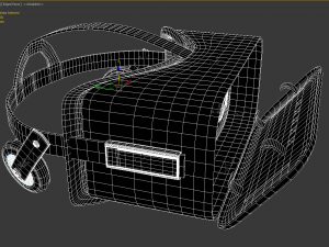 vr glass oculus rift type 3D 모델