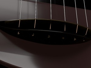 acoustic guitar 3D Model
