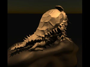 crawl creature 3D Model