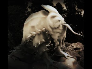 crawl creature 3D Model